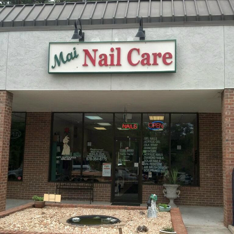 Dimensional signage for Mai nail care by Eagle Signs